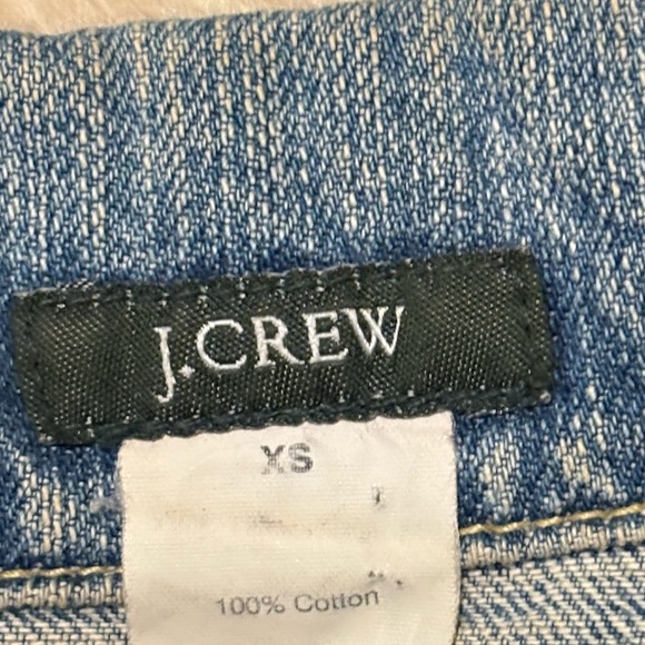 J. Crew Blue Denim Cotton Trucker Jacket - Picture 5 of 5